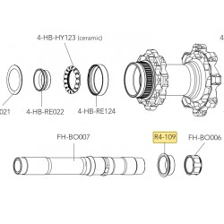 Podložka ořechu pro zapletená kola DB