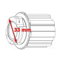 Ořech N3W SHIMANO (HG 8-12) / SRAM (XD 9-11)
