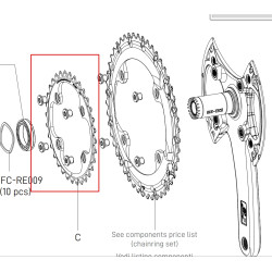 Převodník 13s SUPER Record WRL, 32z